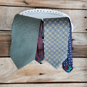A Pair of Tommy Hilfiger 100% Silk Ties